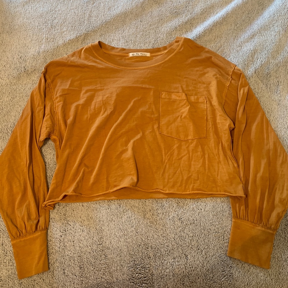 Free people long sleeve crop